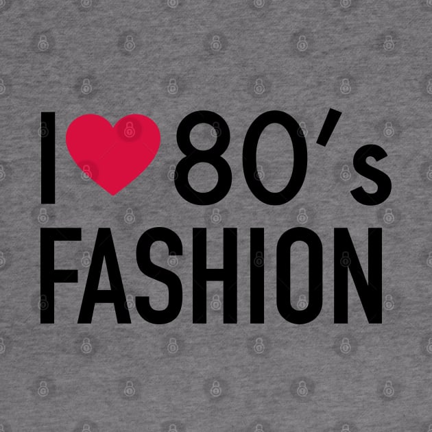 I love 80s fashion by PG Illustration
